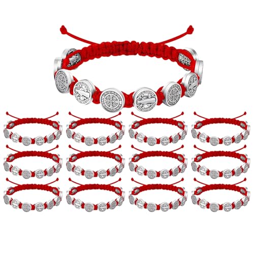 Pulseras benedictinas de hilo para tu protección espiritual en el día a día
