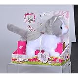Simba 105893453 - Chichi Love Little Cat, läuft und wackelt mit dem Schwanz, Plüschkatze, mit Funktion, mit Sound, für Kinder ab 5 Jahren geeignet, 15 cm