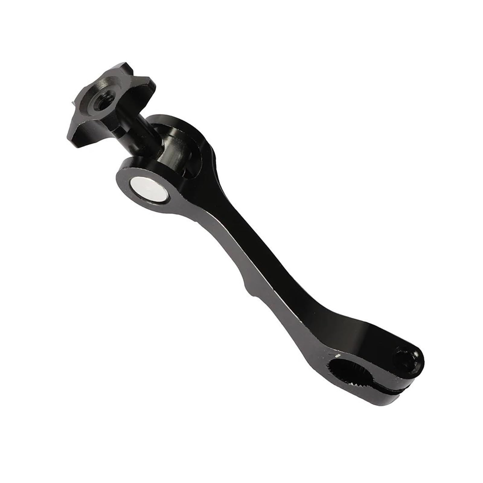 HONGSHIZI Handlebar Brake Clutch Lever Universal Adjustable CNC Rocker Arm Motorcycle Rear Brake Tension Lever Modification Accessories Brake Lever(6)