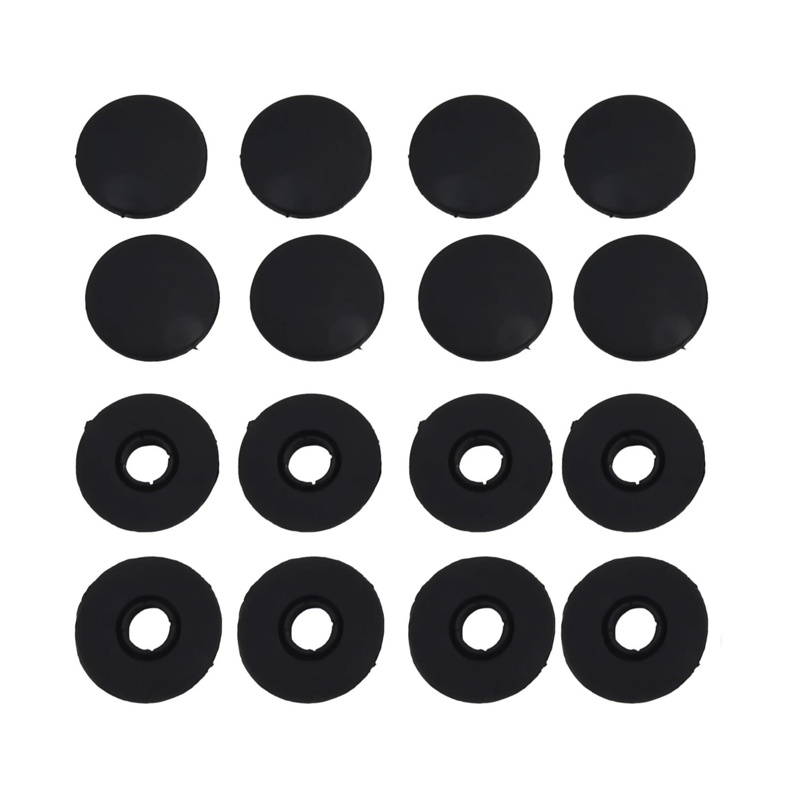 KXFVYNE 16PCS Car Floor Mat Clips Retention Button Carpet Clamps Fastener Buckles Holders BQ6680520
