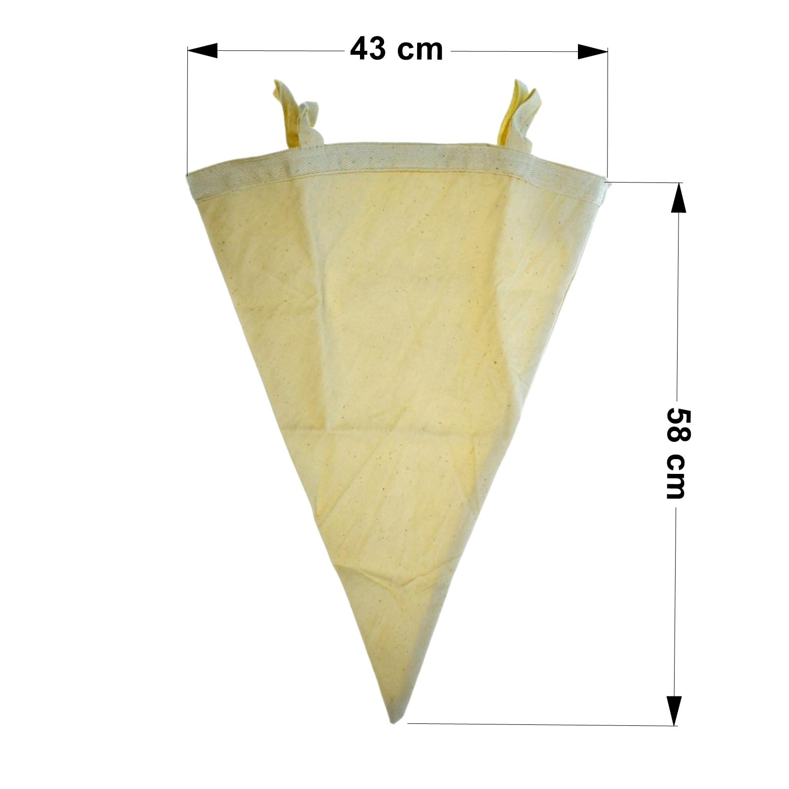Sac De Filtration 12 L En Coton – Filtre à Jus Fromage, Cidre, Vin, Bière – Sac Égouttoir Réutilisable