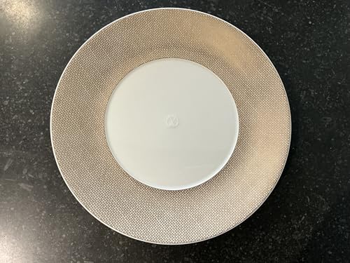 Meissen Plato llano, forma Cosmopolitan, malla, dorado, diámetro de 24 cm