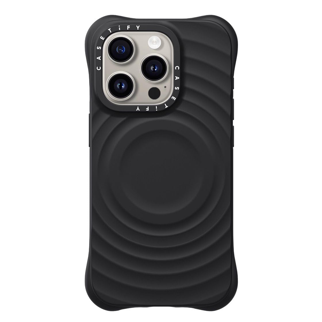 Amazon.co.jp: CASETiFY iPhone 15 Pro 用 ケース ウェーブ シリコン
