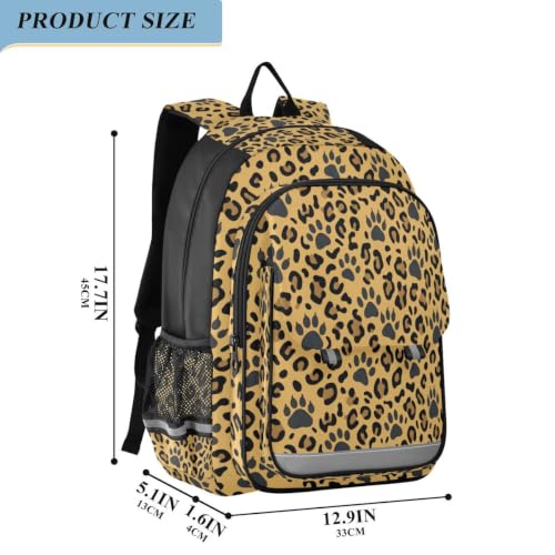 Sac à dos ordinateur léopard, cadeau idéal pour la rentrée - 2