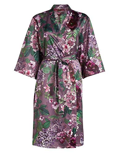 Preisvergleich Produktbild ESSENZA Kimono Sarai Diana Blumen Baumwollsatin Violett, L