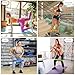 Resistance Loop Exercise Bands for Home Fitness, Yoga Pilates, Stretching, Strength Training, and Physical Therapy - Elastic Bands Set Workout Bands for Women&Men (5pcs Set) - Colorful