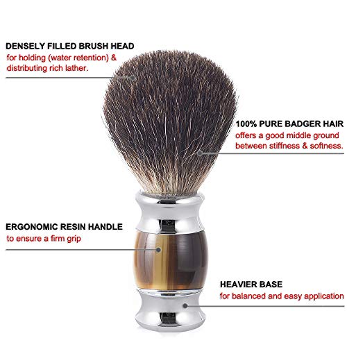 Cumberbatch 100% Pure Badger Shaving Brush #TOP1