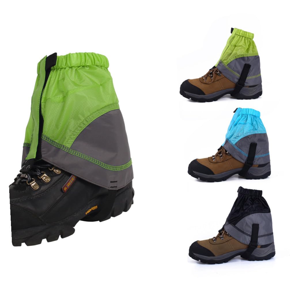 Kisangel 3 Pares Polainas Impermeables Polainas Bajas Zapatos Polainas Cubierta del Zapato Pequeño