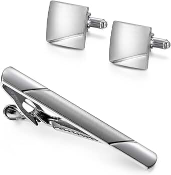 Amazon | 上品なネクタイピン カフスボタンセット メンズ 人気
