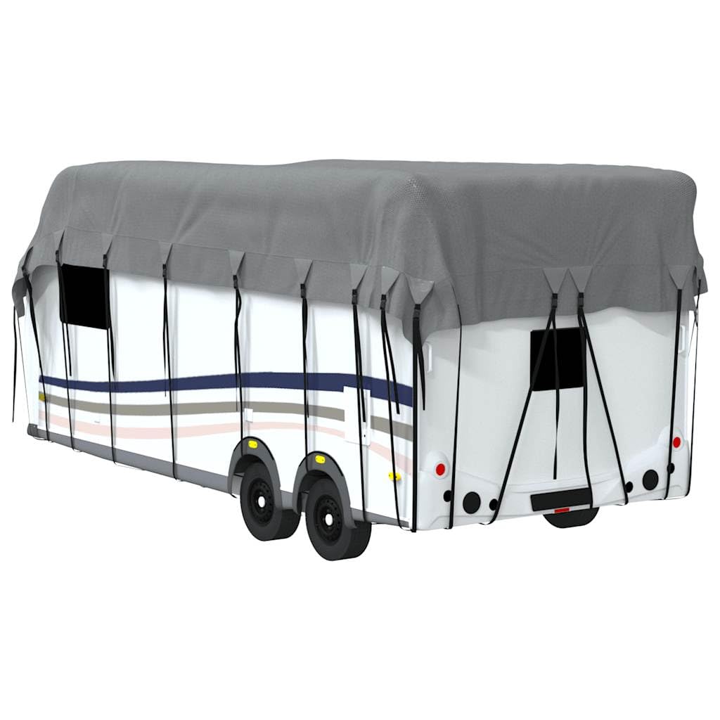 vidaXL Cubierta de Techo para Caravana Tela no Tejida Gris 800x300 cm
