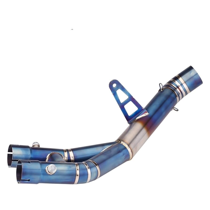 yzf-r1 チタンリンクパイプ YZF-R1/R1M MT-10 リンクパイプ チタン ヤマハ YAMAHA - メルカリ