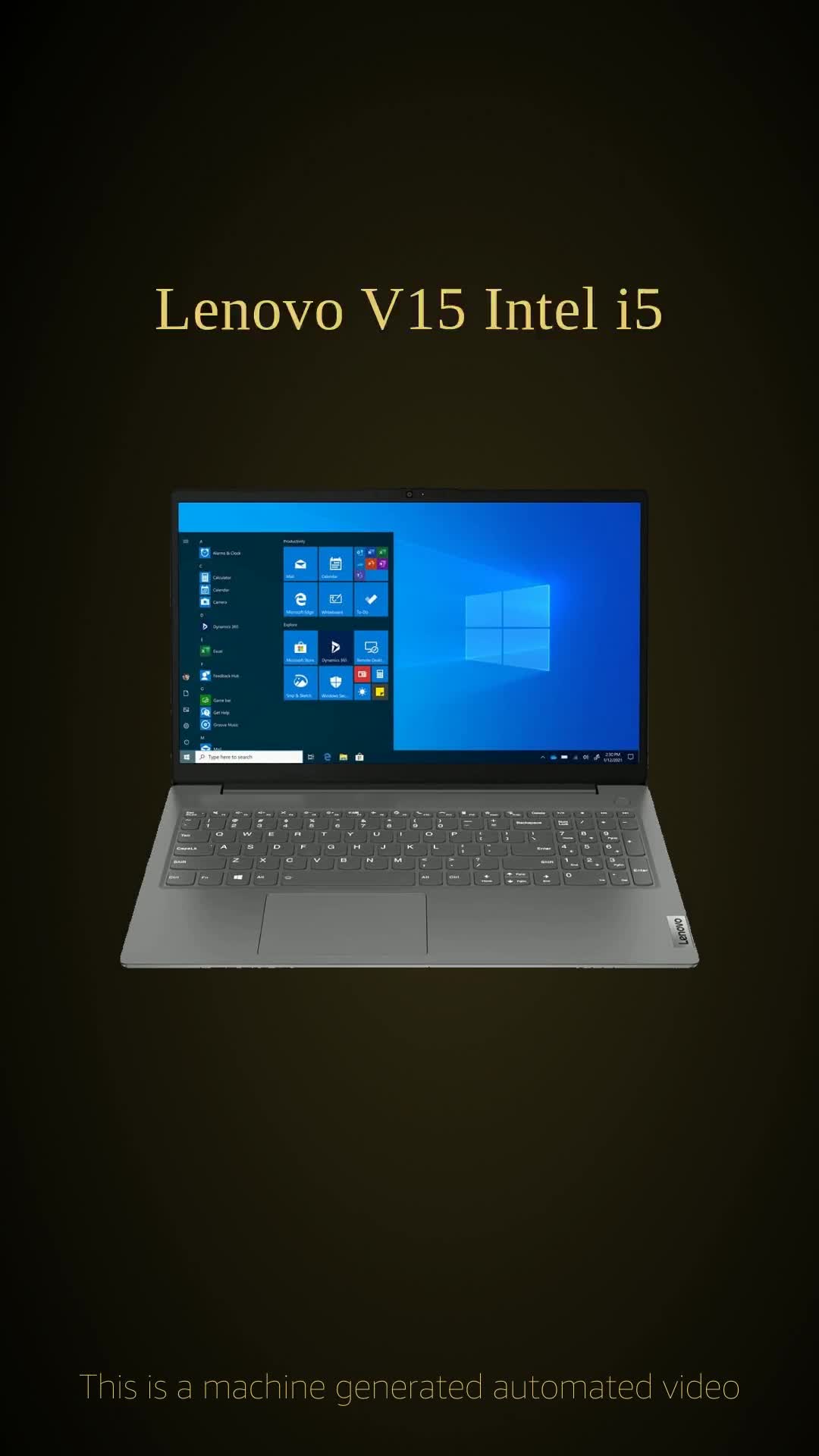 Lenovo V15 Intel Core i5 11th Gen (1135G7) with 15.6