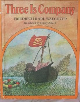 Hardcover Three is company Book