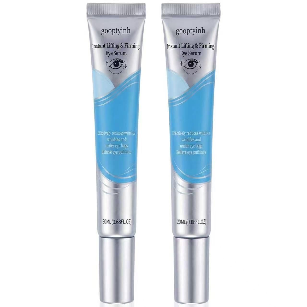 Instant Firming Eye Serum, Anti-Aging Formula for Under Bags, Wrinkles, Fine Lines & Crow's Feet Instantly, Visibly Improves for Dark Circles Under Eye Treatment, Instant Face Lift Cream, 20g,2 PackA4