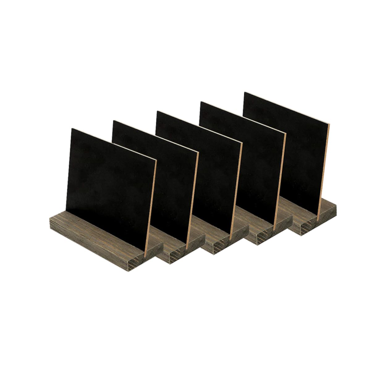 Mini Tableau Noir de Table 10 Pièces en Bois pour Restaurant