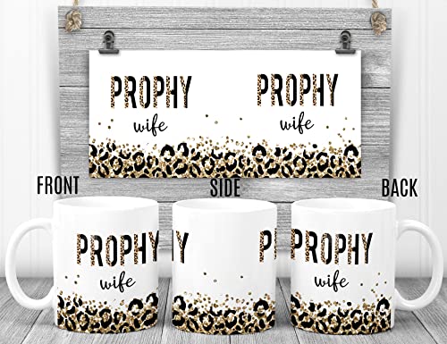 YouNique Designs Prophy Wife Dental Assistant Mug for Women, 11 Ounces, Dental Hygienist Cup, Dental Hygiene Coffee Mug, Dental Assistant Merchandise, Fun Dental Staff Cup (White)