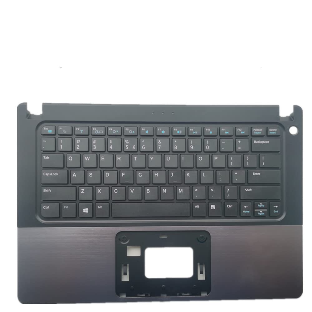 Clavier pour Dell Vostro 5460 avec coque supérieure noire US - 3