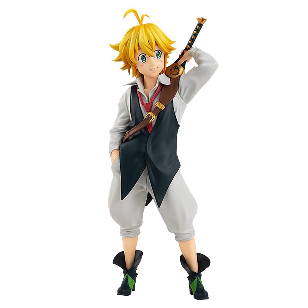 3-teiliges Anime-Set Meliodas Figur Statue PVC Sieben Todsünden Charakter Actionfigur Sammlerstücke