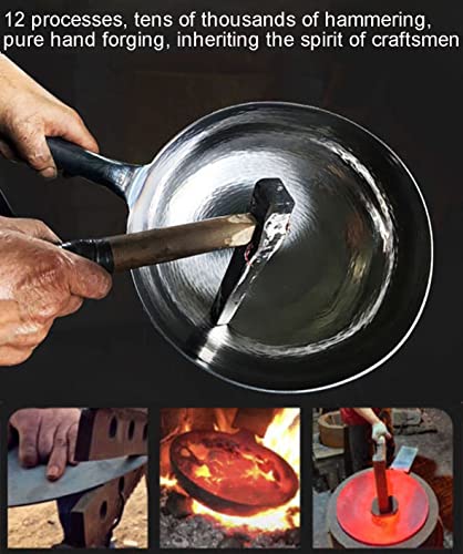 NEW-Wok-Hand-Forged-Iron-Wok-Cold-Forged-Mirror-Pot-Uncoated-Non-stick-Wok-with-Wooden-anti-scald-handle-Suitable-for-all-kinds-of-stoves-Diameter-36cm1417in