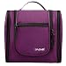 Bagail Men & Women Toiletry Bag For Makeup, Cosmetic, Shaving, Travel Accessories, Personal Items -Hotel, Car, Home, Bathroom, Airplane Hanging Toiletries Kit Makeup Organizer Purple