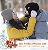 Wmcaps Fleece Lined Winter Beanie with Earflap for Men Women - Windproof Thermal Knit Hat for Cold Weather #4