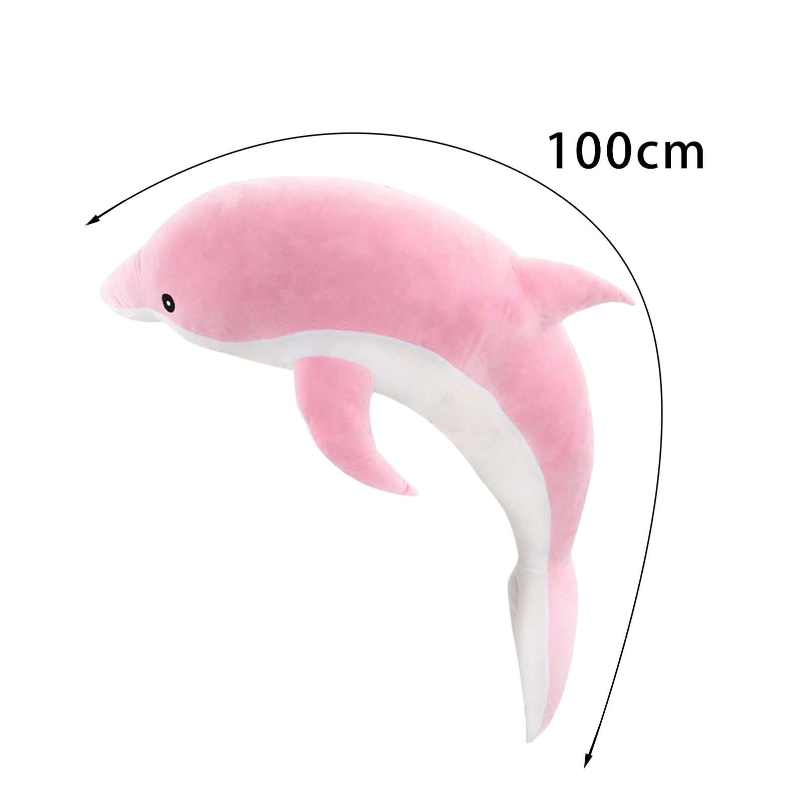 Delfin Kuscheltier Stofftier Plüschtier Tierfigur Extra Weich für Dekoration Sofa Auto Kinderzimmer Arbeitszimmer Geschenk