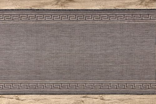 Läufer Sisal Vision 20446 Cadre tapis beige foncé 150x770 cm - 7