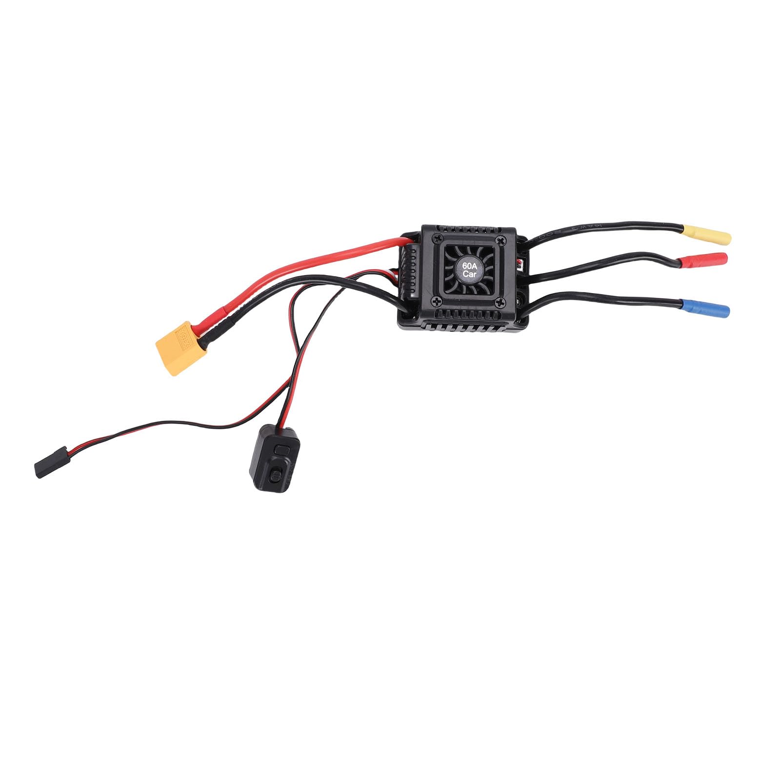 RiToEasysports Motor sin Escobillas S3650 4300KV, Equilibrado de Precisión, Resistente Al Agua, Eje de 3,175 Mm con Controlador de Velocidad Eléctrico ESC de 60 A, Conjunto Combinado para Coche y