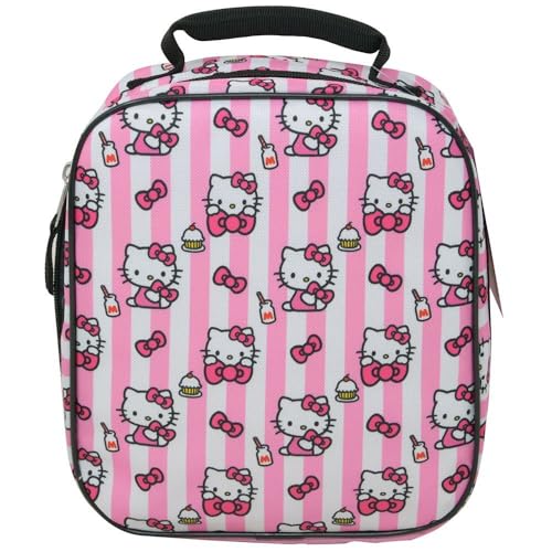 U.P.D., Inc. Hello Kitty Milk Bows and Cupcakes Lunch Bag