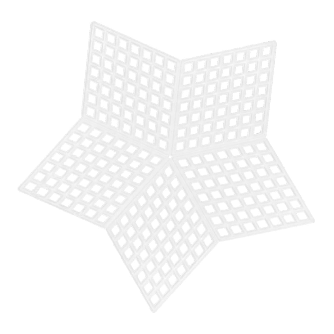ERINGOGO 10pcs Plastic Mesh Net Mesh Screen Homemade Mesh Bags Bag Plastic Pads Wire Mesh Pads Embroidery Plastic Canvas Plastic Canvas Kit Supplies Embroidery Pads Stitching Mesh