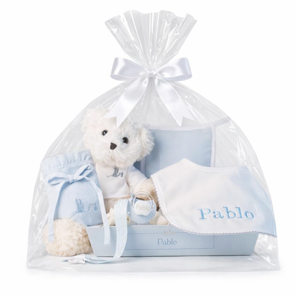 Bavaglino e ciuccio personalizzato con accessori per neonato