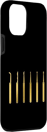 Vista 66 de iPhone XS Max Lock Picker Tools - Estuche para amantes de la selección de candados