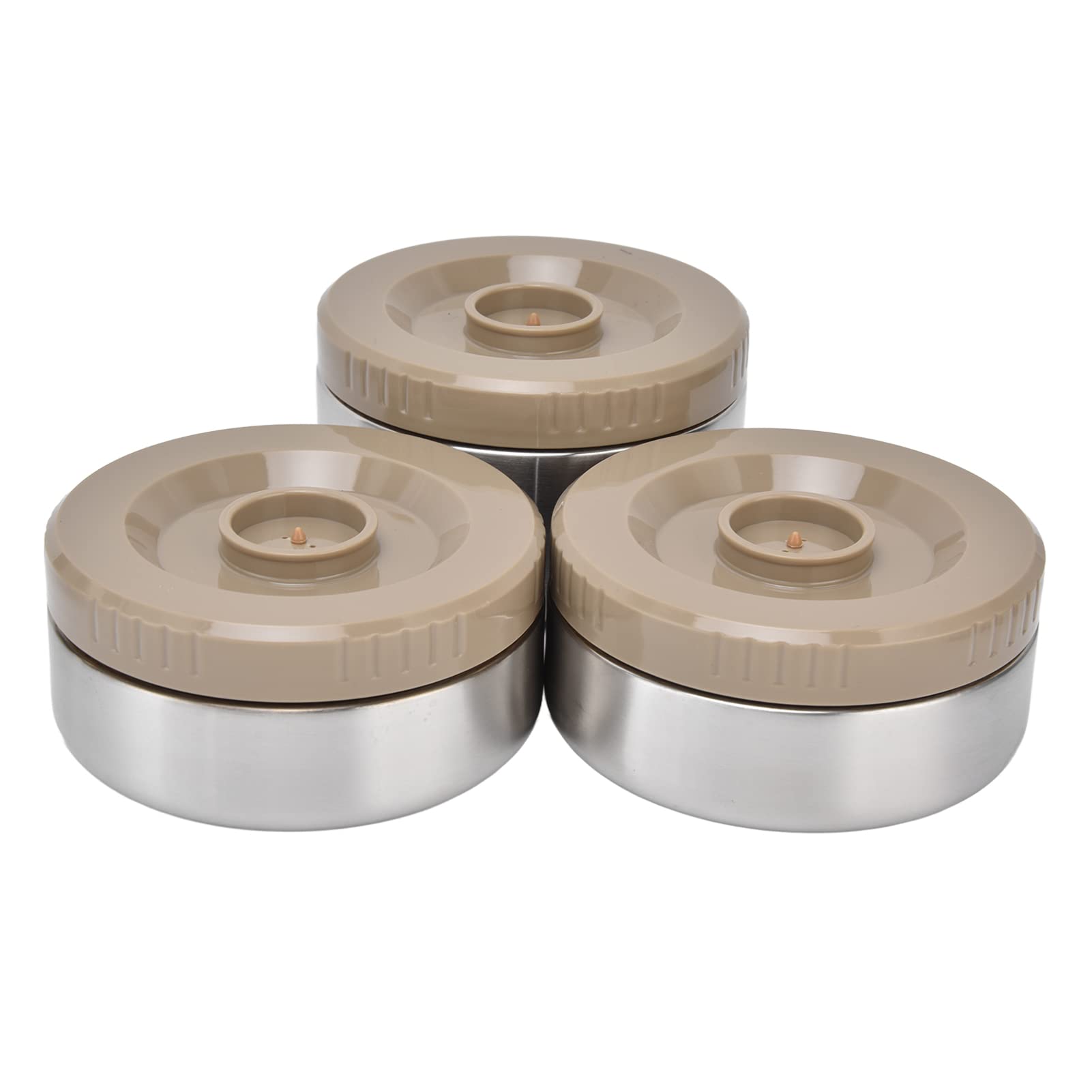 Tarro de Comida Aislado, Termo de Comida Caliente de 2000 Ml, Caja de Almacenamiento para Almuerzo, Acero Inoxidable a Prueba de Fugas, Barril Aislado Al Vacío de 3 Capas(Oro)