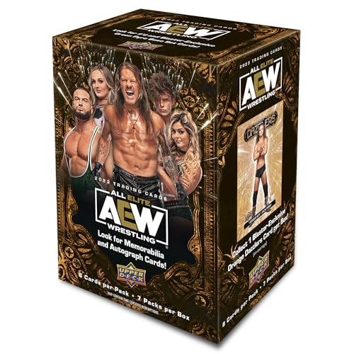 Ringside (2023 Version) AEW Upper Deck Trading Cards - (Blaster Box of 7 Packs) Wrestling