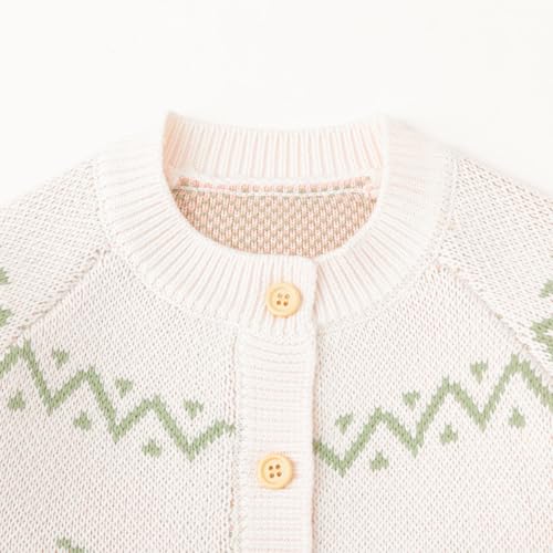 Image of Simplee kids Baby Sweater Toddler Girls Cardigan Sweater Embroidered Strawberry Knit Sweater