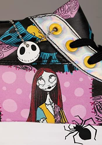 Ground Up Nightmare Before Christmas Sally Women's High-Top Sneakers Size 12 Multicolor | Image 5
