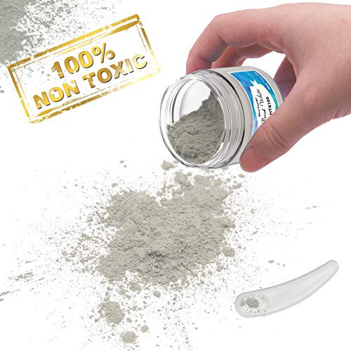 Alritz Mica Powder Pigment - Pearl White - 1Oz Bottle - Cosmetic Grade Metallic Shimmer Mica Powder For Epoxy Resin, Resin Jewelry, Nail, Paint, Fine Arts, Make Up, Slime Colorant, Soap Dye #TOP1