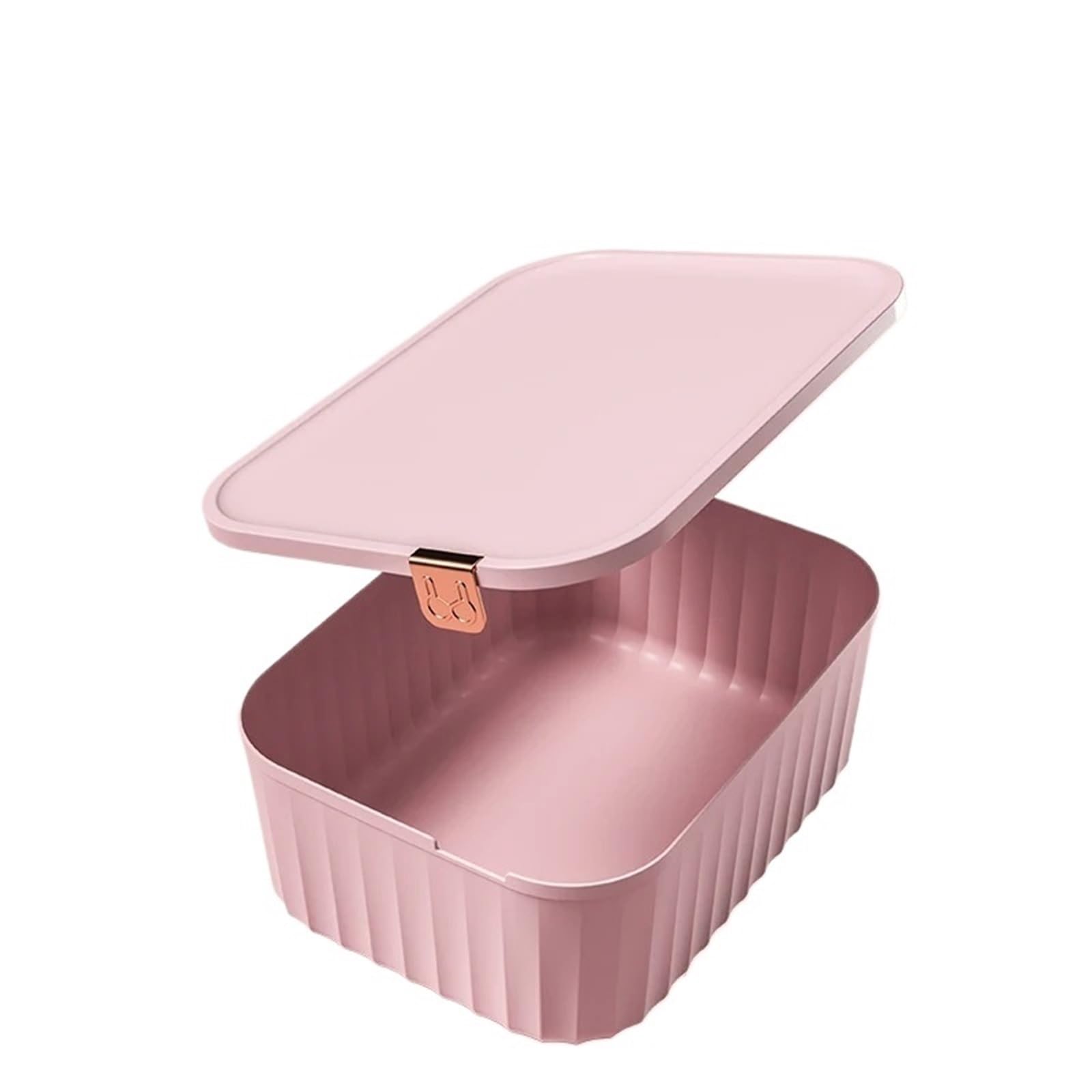 YDYAENIO Underwear Drawer Organiser Underwear Storage Box Closet Organizer Socks Drawer underwear organiser boxes for wardrobes(Pink No Grid)