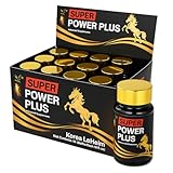 Elestoria Power Plus Super - 10 Bottles Super Power-Plus Botanical Blend Liquid Supplement (1 FL OZ) Korean Ginseng Extract Ginseng Supplement Natural Men Tonic Ginseng Root Korean Red Ginseng Drops