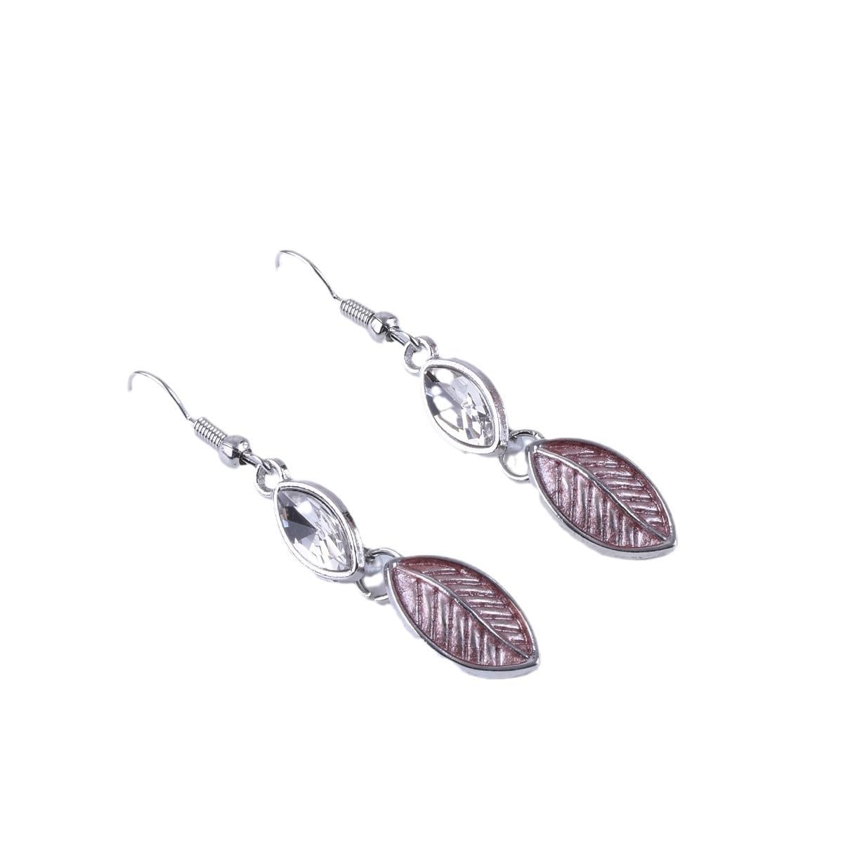 Leaf Design Earrings for Women | Simple Fashion Leaf Shape Stud Earrings
