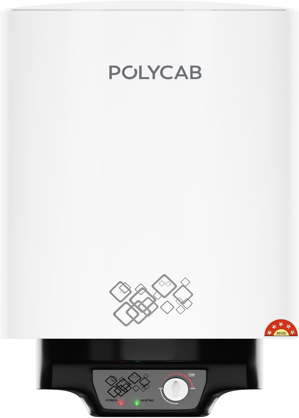 Celestia 5-Star 10L Water Heater (Geyser) | 5-yr tank & 2-yr product warranty | Temperature Control Knob | Enhanced Safety, Rust Proof Tank | Efficient HeatingใWhiteใ