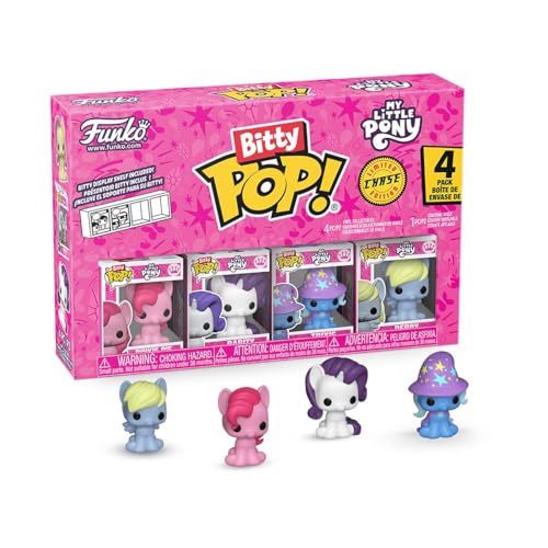 Funko Bitty Pack: My Little Pony - Pinkie PieE una Mini Figura Misteriosa a Sorpresa - 0.9 Inch (2.2 Cm) - My Little Pony TV da Collezione - Ripiano Espositivo Impilabile Incluso