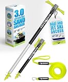 SandShark Ultimate Docking & Anchoring Bundle – Premium Anchor Bungee Dock Line (7–14ft, Neon Green) & Supersport 3.0 Boat Anchor (Adjusts 29″–48″, w/Case)
