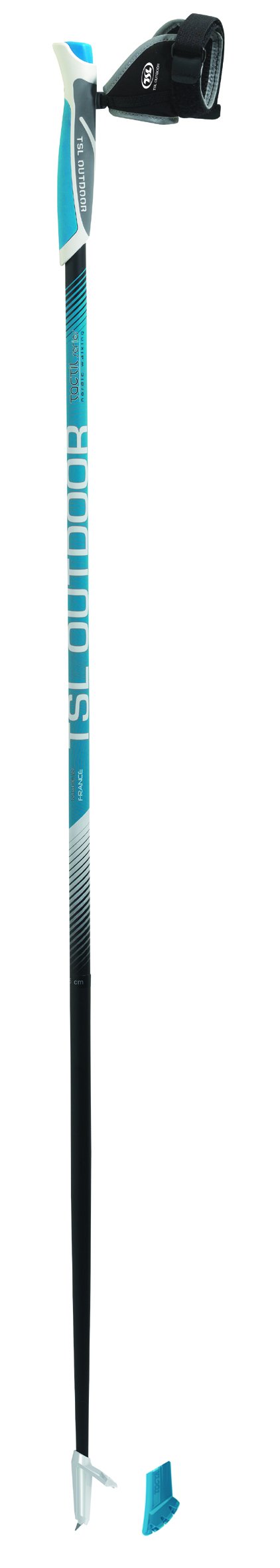 TSL Męskie kijki trekkingowe Tactil C20 Blue Spike 130, niebieskie, M, PFBNT2B130S