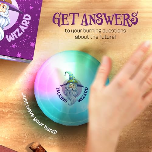 Ninja Blast White Elephant Gifts for Adults & Kids - Talking Wizard Fortune Teller Crystal Ball - Stocking Stuffers for Kid 8-12 - Gag Gift Funny Adult Men Teens Boys - Christmas Ideas, Yankee Swap - Image 3