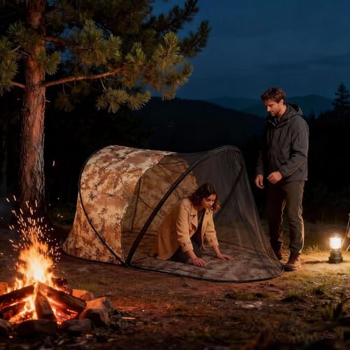 Filet de terrasse pliable à ouverture rapide pour voyage et maison - 3
