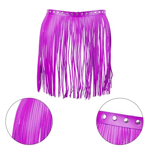 Women's Body Harness Fashion Leather Belt Punk Leather Belt Tassel Skirt Adjustable Gothic Carnival Halloween Dance Costume3