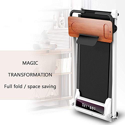 Caminadora plegable para hogar con mesa pequeña miniatura 4