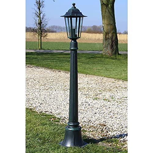 Lámpara de jardín de 105 cm de diseño elegante para entradas señoriales
