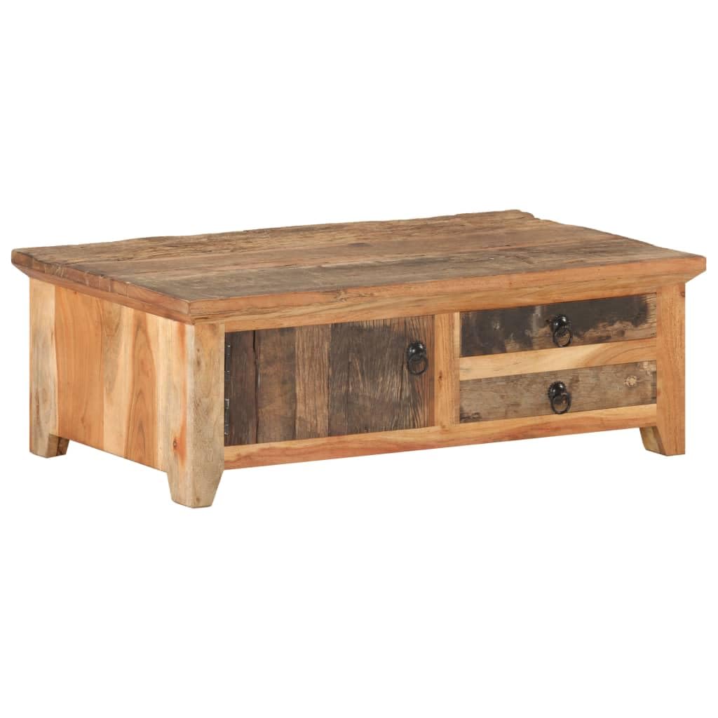 Couchtisch Golden Wohnzimmer Tisch Esstisch Massivholz Altholz Edelstahl Beistelltisch Side Table Möbel Einrichtungen Wohnaccessoires